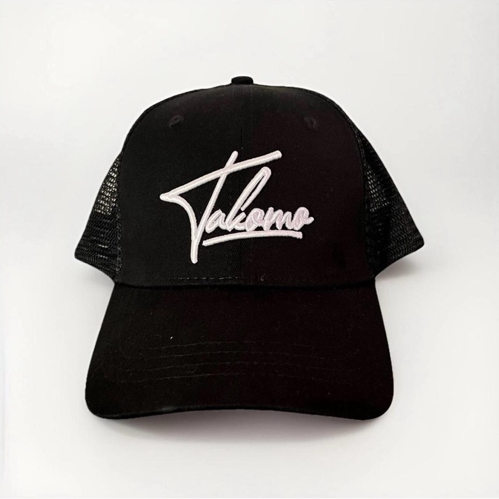Black Mesh‎ Golf Hat Takomo